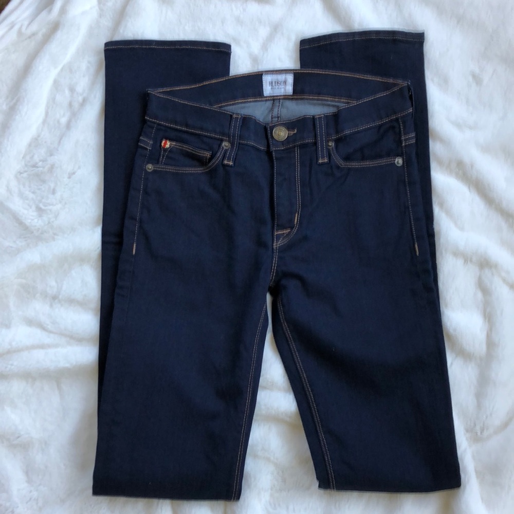 Hudson straight leg jeans size 25